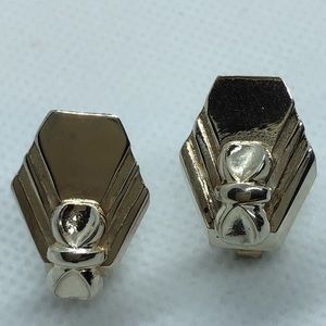 VTG Barclay Art Deco Style Clip ons